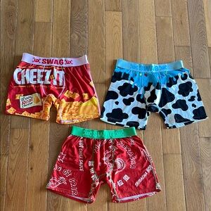 Lot of Men’s Swag Boxer Briefs